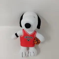 スヌーピー バスケマスコット マスコットキーリング