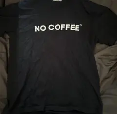 【土曜限定値下げ】★NO COFFEE ブラック Tシャツ Lサイズ