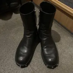 OUAT MORSE SPACE BOOTS レザー ジッパー　ブーツ　43