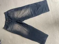 OTHERFIT ダークブルー ワイドレッグデニム