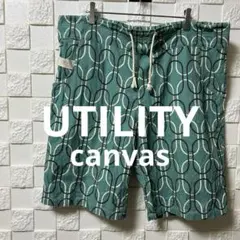 ユーティリティキャンバス ハーフパンツ ショートパンツ