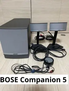 先着　中古　ボーズ　BOSE Companion5 Bose COMPANION 5 MULTIMEDIA SPEAKER ボーズ - メルカリ