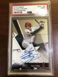 Shohei Ohtani 2018年オートグラフRC PSA 9