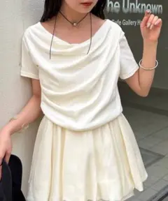 mystic オフショルTシャツ