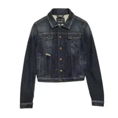 DIESEL - DIESEL ディーゼル ノーカラーデニムジャケットの通販