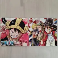 ナツコミ2025 ツインステッカー ONE PIECE ワンピース
