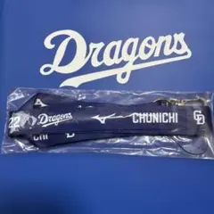 中日ドラゴンズ　非売品　2022限定　ミズノ製　ネックストラップ