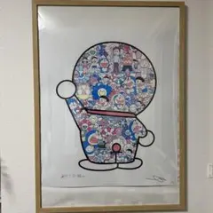 ☆未開封☆2021年開催！ドラえもん展　村上隆&ドラえもん　コラボポスター 村上隆によるドラえもんの新作版画とポスターが川崎市 藤子・F