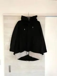 the reracsリラクス定番ボア付きモッズコート