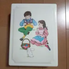 昭和レトロ裁縫箱ケース
