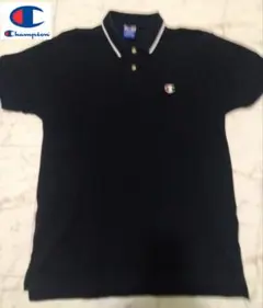 Champion ダークネイビー ポロシャツ Mサイズ