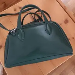 BEAUTY&YOUTH　バッグ　ハンドバック　ショルダーバッグ　グリーン