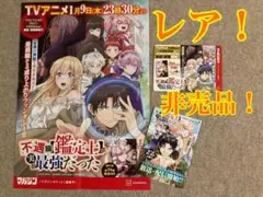 レア！　非売品！　不遇職【鑑定士】が実は最強だった ポスターセット
