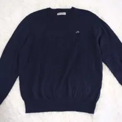 ファイテン　セーター　M ネイビー