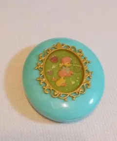 スイマー　ミラーコンパクト　アクセサリーケース　プードル