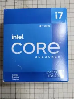 Intel Core i7-12700KF 12th Gen 動作確認済み中古品
