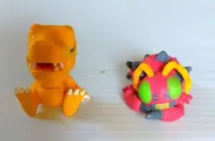 デジモン アドベンチャー おやすみ隊 アグモン テントモン 2種類 バンダイ