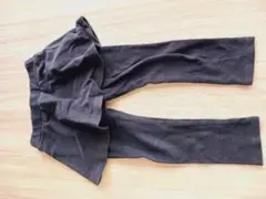 フリル付黒スカッツ100