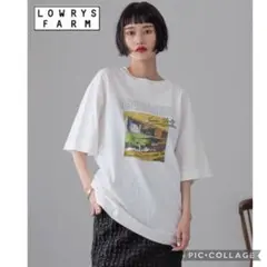 新品タグ付 人気ＵＳＥＤバンＴＳＳバンドTシャツ ホワイト ローリーズファーム