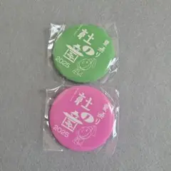 ゆず ☆ ガチャ 夏祭り杜の音 缶バッジ 2個セット ②