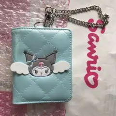 サンリオ 二つ折りカードケース　クロミ　夢みるエンジェル