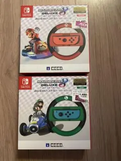 専用 switch ジョイコン マリオ ルイージ ハンドル 箱無し2個セット
