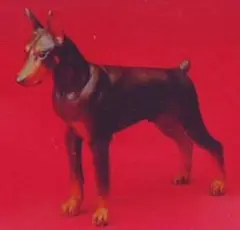 チョコQ ペット動物 第5弾 131 ドーベルマン ブラウン 未組立