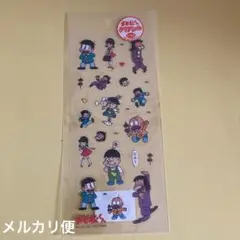 おそ松くんクリアシール イヤミ　ハタ坊　おそ松くん　トト子　匿名配送1枚 レア
