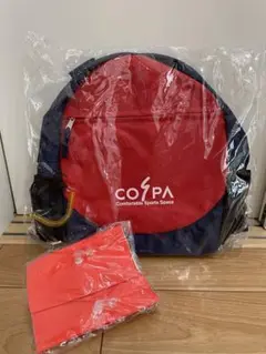 COSPA リュック 赤 ネイビー