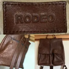 RODEO 本革リュック