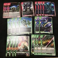 ガンダムカードゲーム　クシャトリヤ　ドップ　ザンジバル　ゲルググ　ジオンデッキ