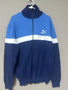 Puma ジップアップジャケット 青/紺