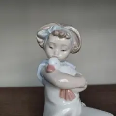 リヤドロ　僕の親友　⭐︎新品未使用品⭐︎ リヤドロ 僕の親友 フィギュア 人形 男の子 犬 LLADRO リアドロ