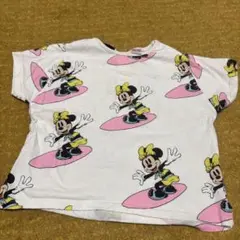 ミニーマウス サーフィン Tシャツ 100cm
