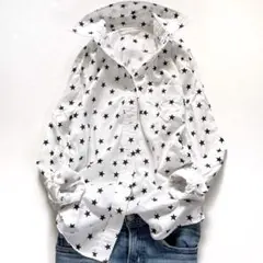 人気✨ドゥーズィエムクラス Etoile print シャツ 星柄 スター