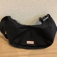 HUNTER ブラック ショルダーバッグ　新品、未使用