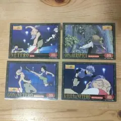 HUNTER×HUNTER　ステッカー　アマダ　旧アニメ版　キルア　ゴン　ネテロ