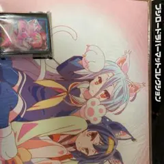 ノーゲーム・ノーライフ プレイマット 開封発送 スリーブ バラ売り不可値下げ可能