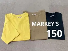 MARKEY'S マーキーズ Tシャツ 150 3枚セット