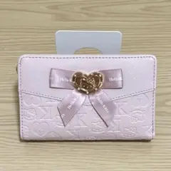 新品未使用 サンリオ Hello Kitty 二つ折り財布 ピンク