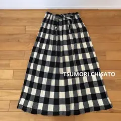 【TSUMORI CHISATO】ギンガムチェック リボン