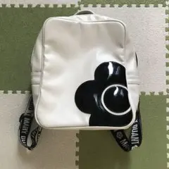 マリークワント お花柄リュック ベージュ