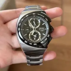 SEIKO セイコー クロノグラフ 7T62-0HK0 電池切れ　動作未確認