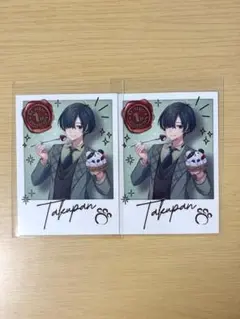 たくぱん チェキ カード re-start 1st anniversary