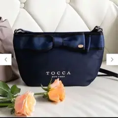 BOTZNW0109 TOCCA バイカラーリボン ポシェット ショルダーバッグ