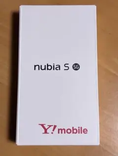 nubia S 5G A403ZT ホワイト ワイモバイル版 SIMフリー