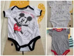 半袖ロンパース 3点セット 3M-6M