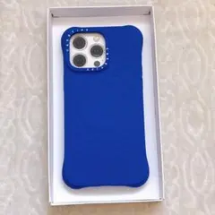 ウェーブ シリコン iPhone 15 Pro Max ケース ブルー