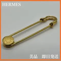 エルメス セリエ ブローチ ゴールド ピン