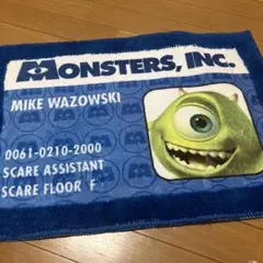 Monsters, Inc. マイク・ワゾウスキー 室内用玄関マット